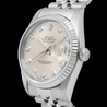 Rolex Datejust 36 Argento Jubilee 16234 Silver Lining Diamanti 